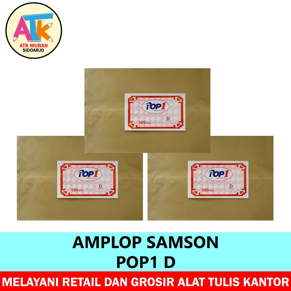 

AMPLOP SAMSON POP1 D 24X35 A