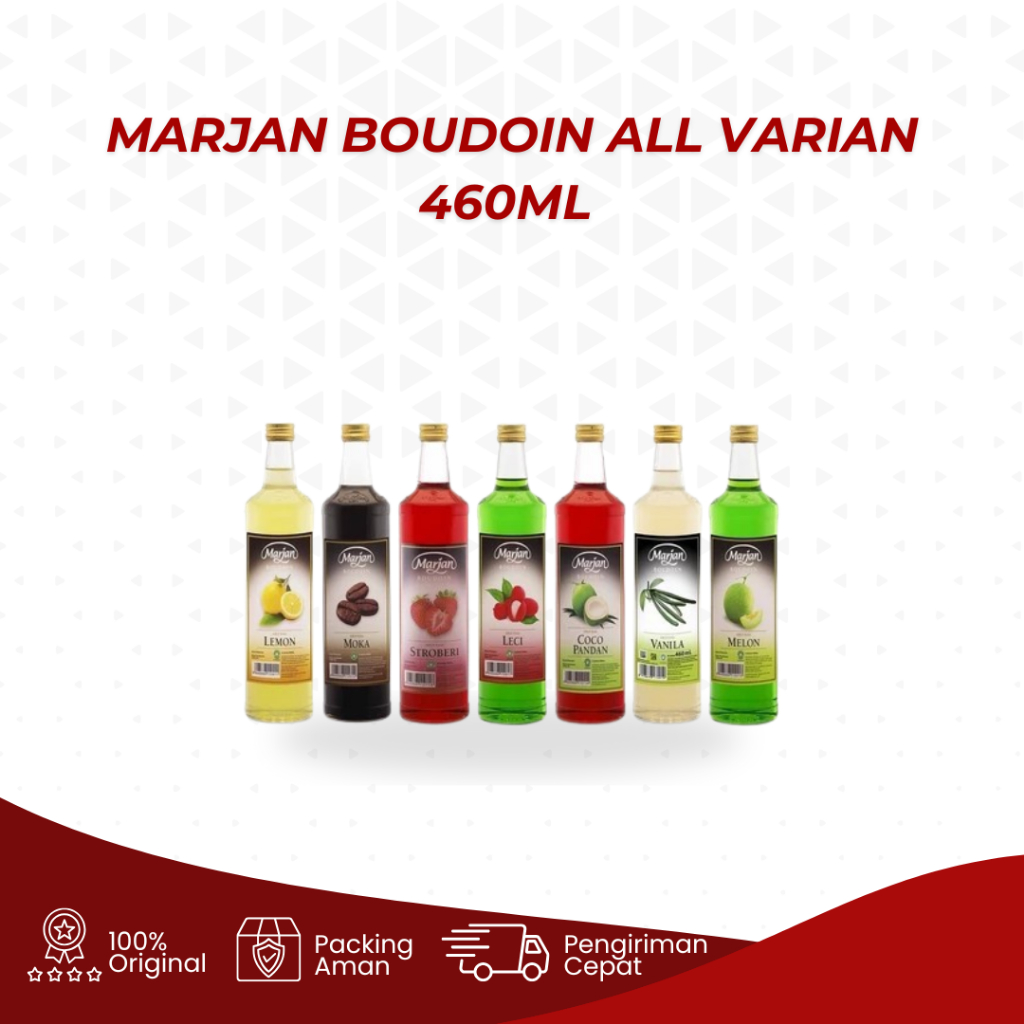 

Sirup Marjan Boudoin All Varian 460ml