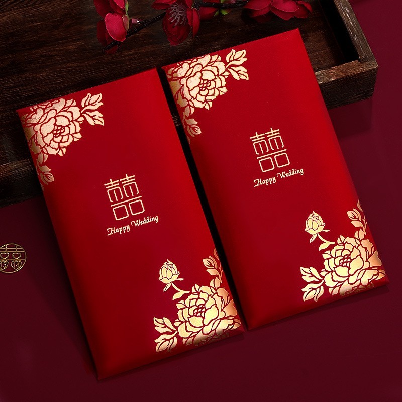 Isi10 Angpao Wedding Chinese Angpao Shuang Xi Angpao Nikahan