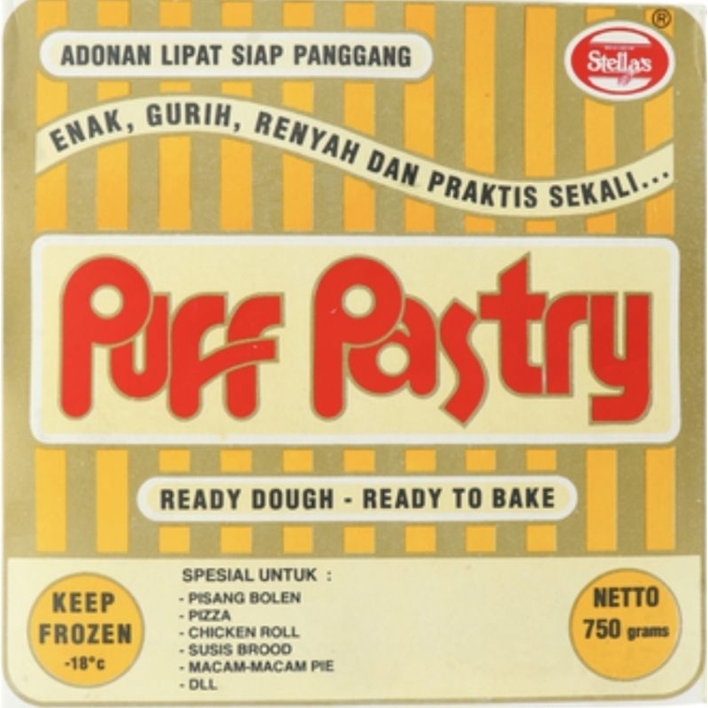 

Stella Puff Pastry 750gr