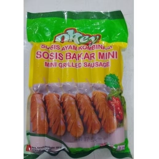 

Okey sosis bakar mini ayam kombinasi 500 g