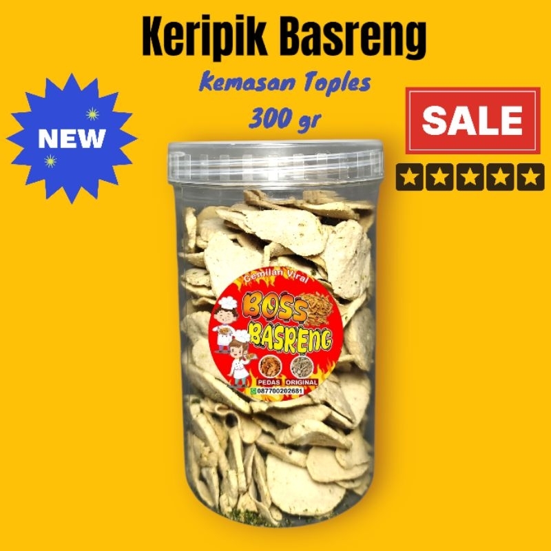 

KERIPIK BASRENG KEMASAN TOPLES 300 GRAM