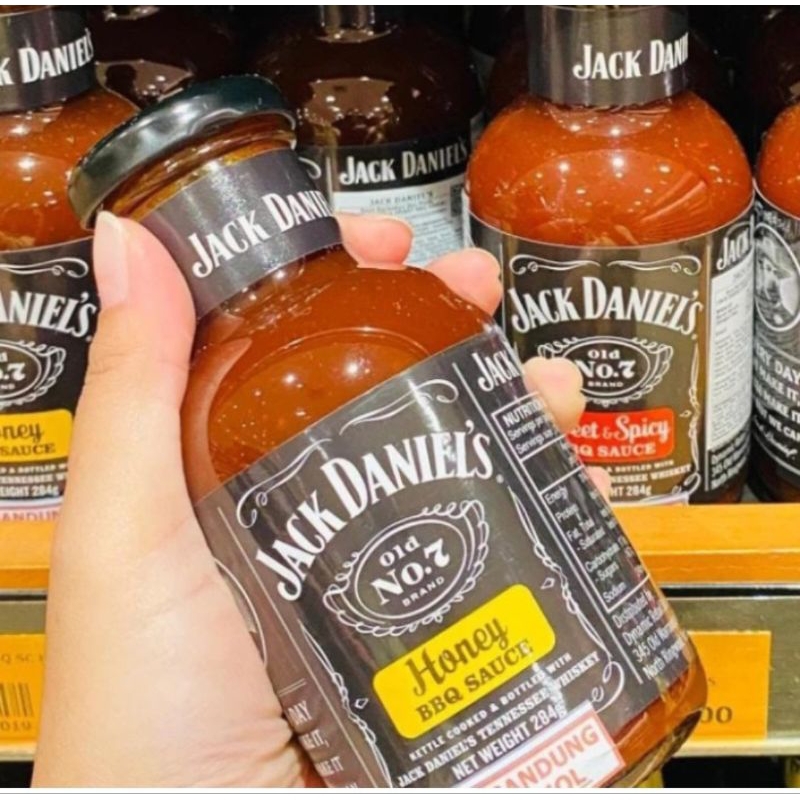 

jack daniels honey bbq sauce 284gr