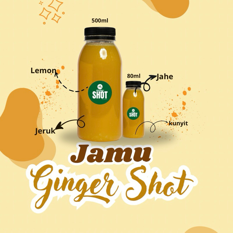 

ginger shot cold press wellnes shot 500ml