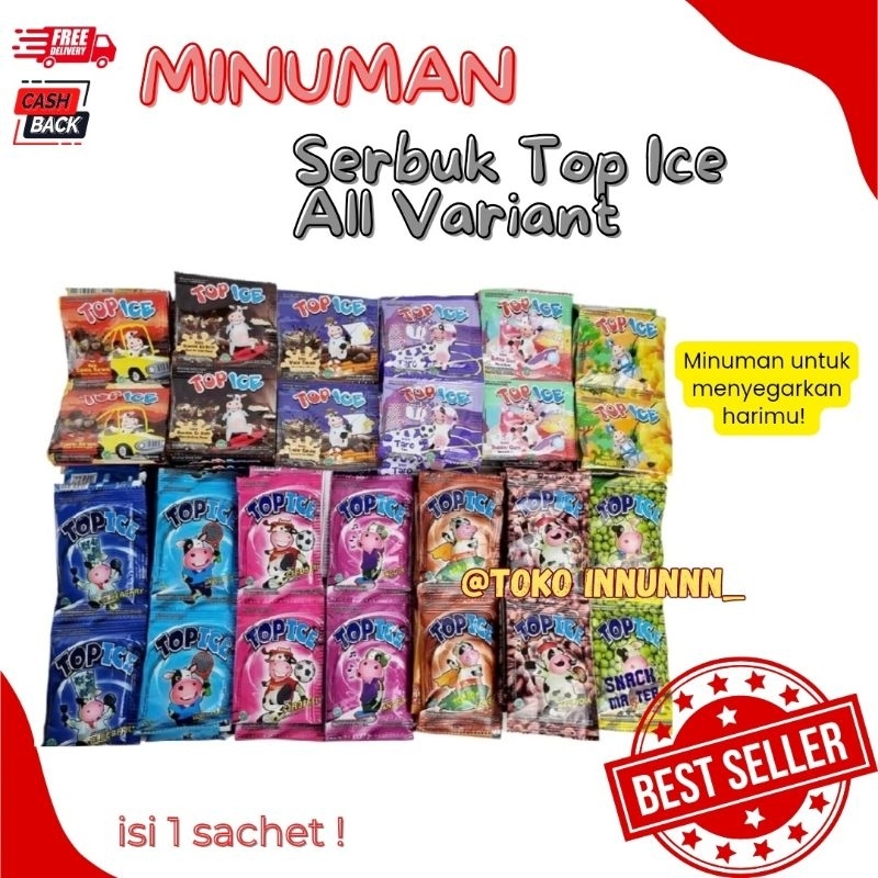 

MINUMAN TOP ICE MINUMAN ALL VARIANT isi 1 Sachet