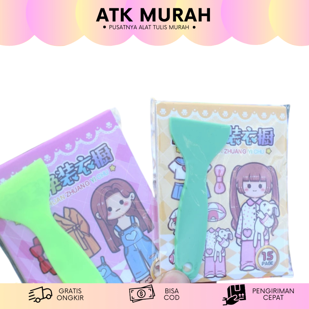 

BUKU STIKER DAN PERATA KERTAS GS88 UKURAN 6 X 6 CM STICKER SENMU LUCU MURAH TERJANGKAU