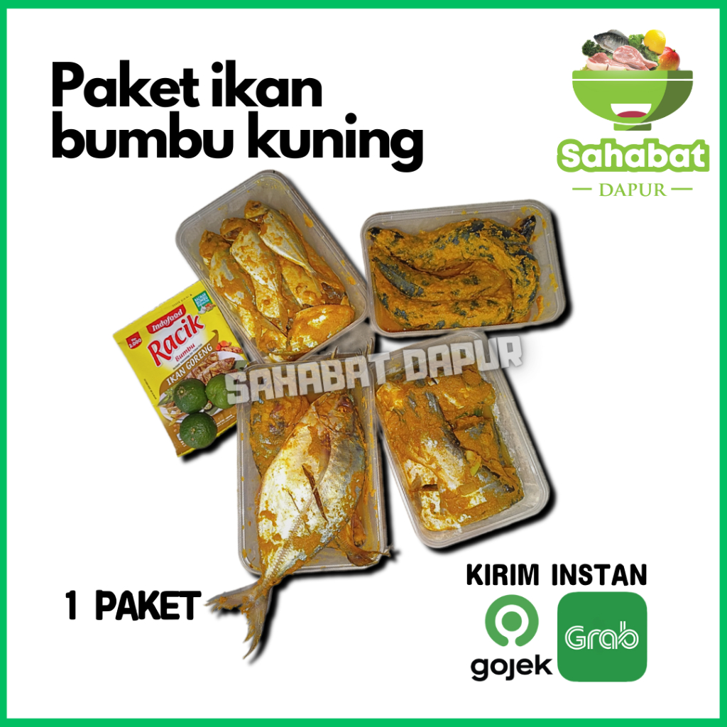 

Paket Hemat Ikan Bumbu Kuning - Sahabatdapur