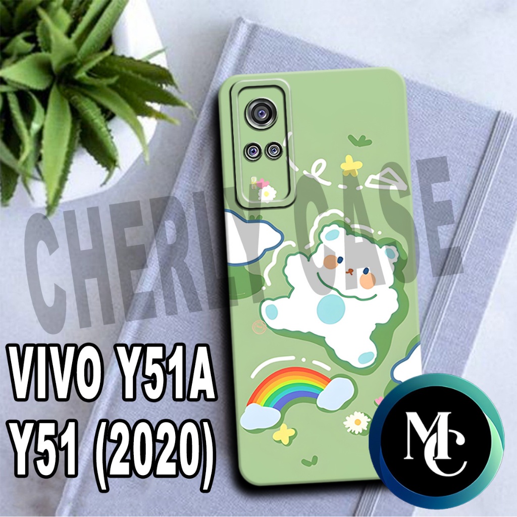 CC23/ Softcase karet lentur untuk VIVO Y51A DAN Y51(2020) /Motif KARTUN/case VIVO Y51A/kesing VIVO Y