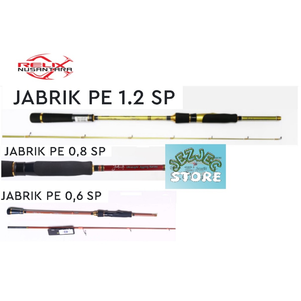 Joran Ultralight Jigging RELIX NUSANTARA JABRIK | Joran UL JIGGING RELIX NUSANTARA