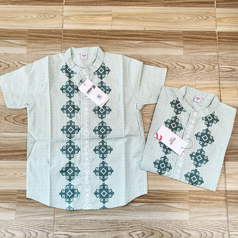 917A KEMEJA KOKO KATUN COUPLE ANAK M231 M231KIDS