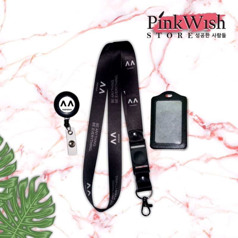 

Tali lanyard MANDOM / Tali idcard MANDOM [Ready stock] Termurah