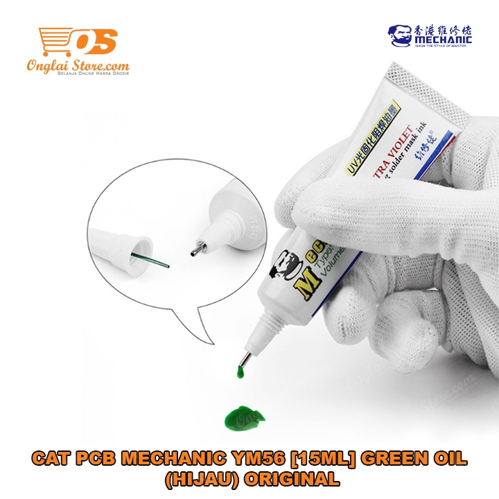 CAT PCB MECHANIC YM56 15ML HIJAU ORIGINAL