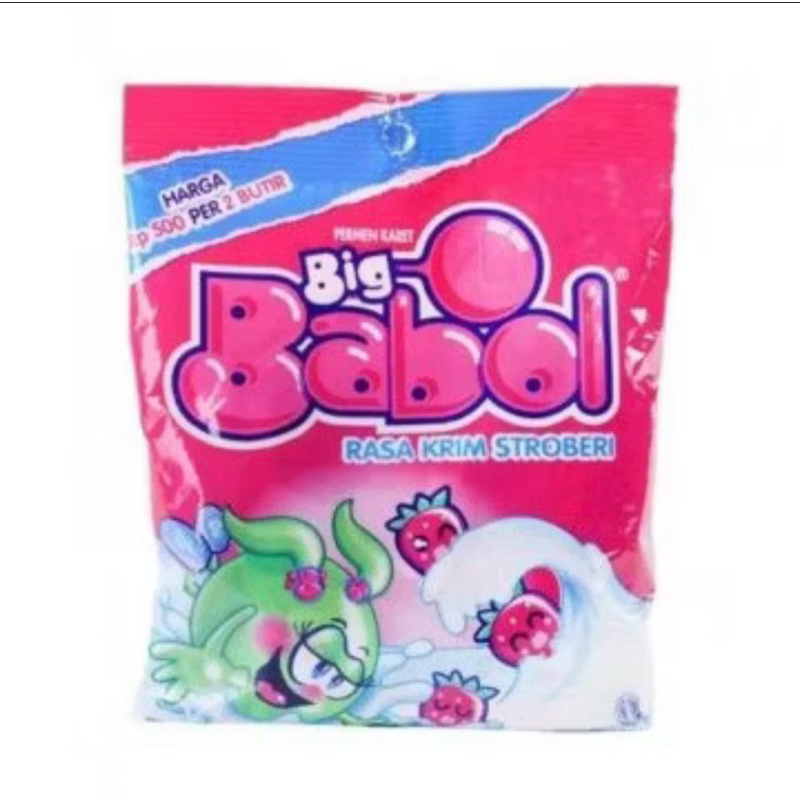 

Permen Karet Big Babol isi 40 pcs 140 g