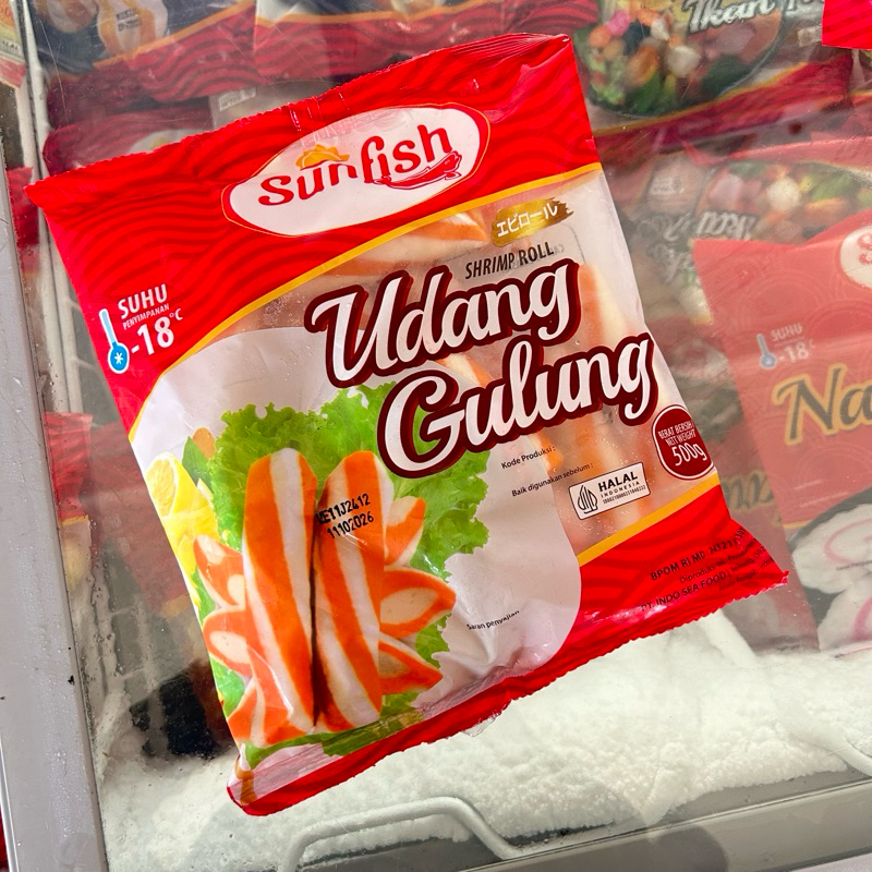 

UDANG GULUNG MERK SUNFISH 500 gr