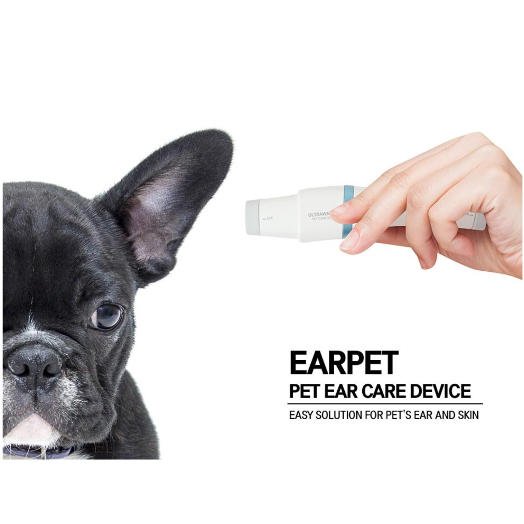 Ultrawave Earpet - Alat Terapi Laser Anjing Kucing | Solusi Jamur, Gatal & Infeksi Telinga | Dual LE