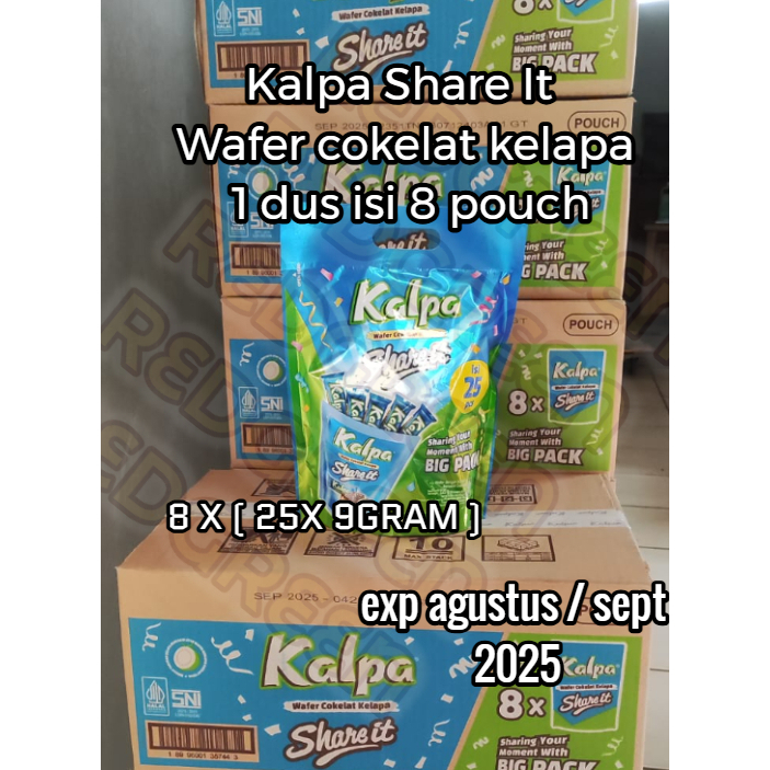 

wafer cokelat kelapa wafer kalpa 1 dus isi 8 pouch wafer kelapa 1 dus 8 pouch 25x 9gram