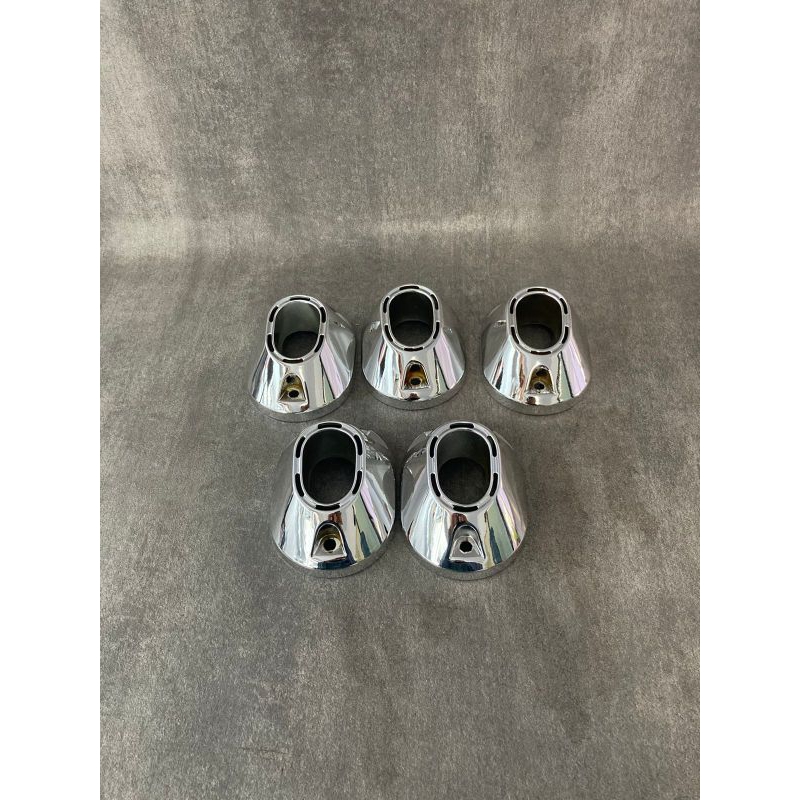 cover knalpot pcx 160 & vario 160 chrome