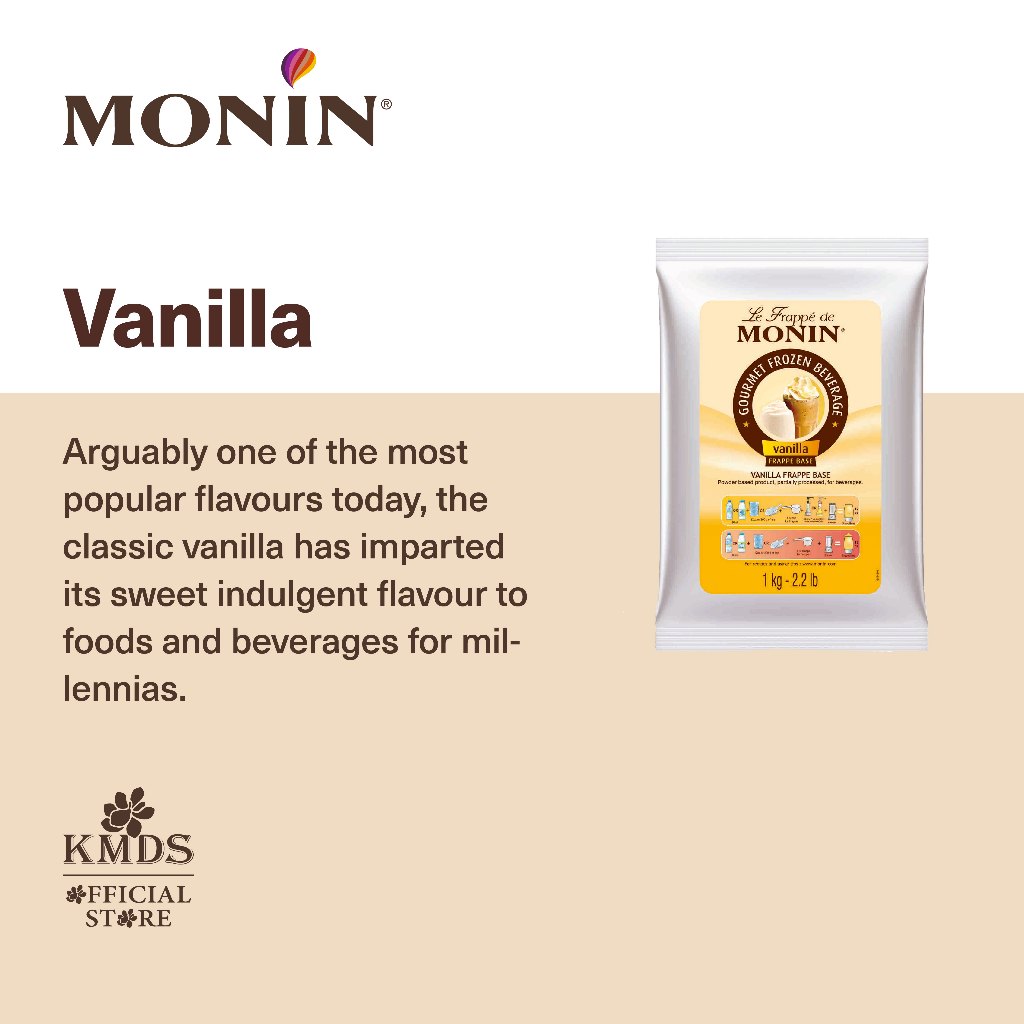 

Monin Vanilla Powder 1000 gram/1 Kg