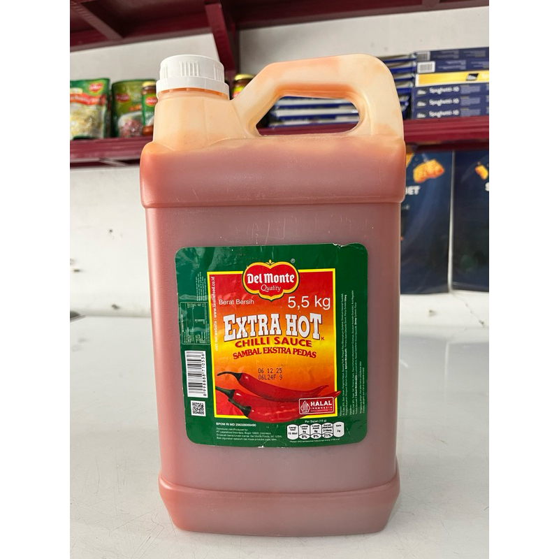 

Del Monte Extra Hot Chilli Sauce 5.5 kg