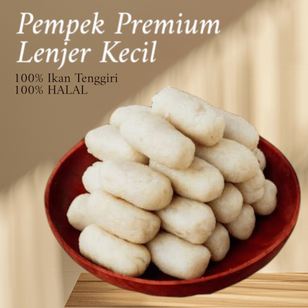 

Pempek Lenjer Kecil Premium Isi 10Pc - Pempekkemplang33