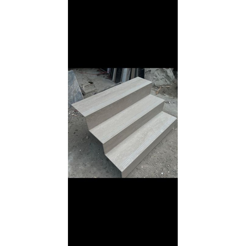 Granit tangga stepnosing custom
