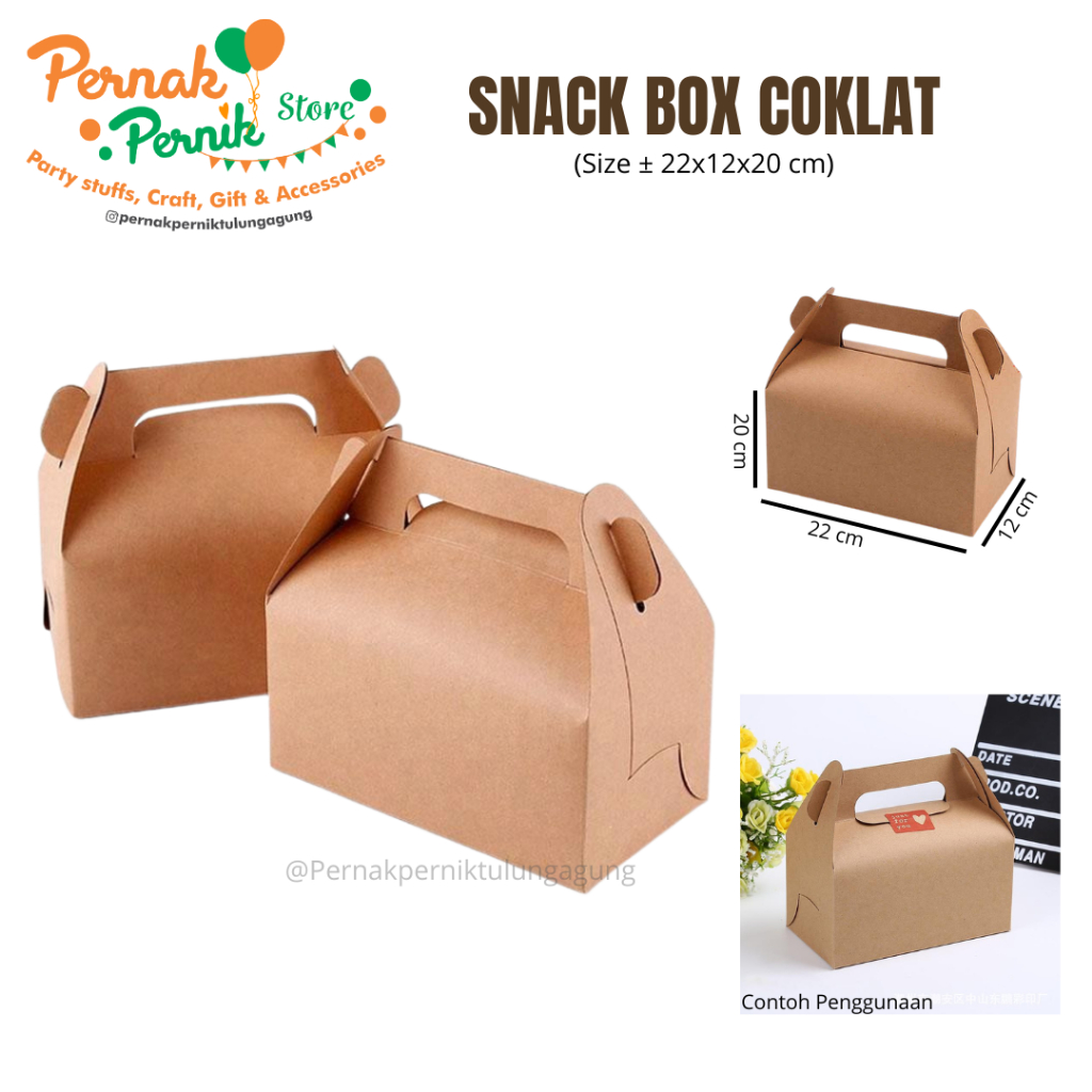 

SNACK BOX COKLAT