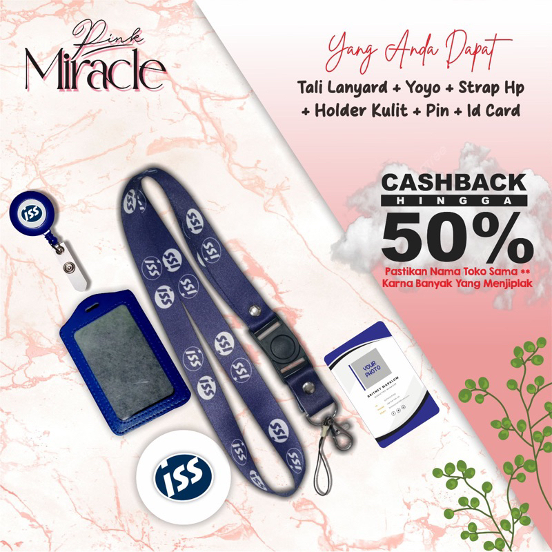 

Tali Lanyard ISS / Tali Idcard ISS [Ready stock] Termurah