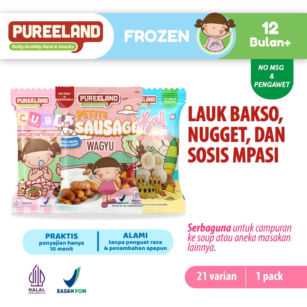 

Bakso Nugget dan Sosis Mpasi / Lauk Frozen Mpasi / BB Booster Penambah Berat Badan Anak / Menu dengan Protein dan Lemak Baik / MPASI Bayi Organik / Makanan Bayi / No MSG dan Pengawet