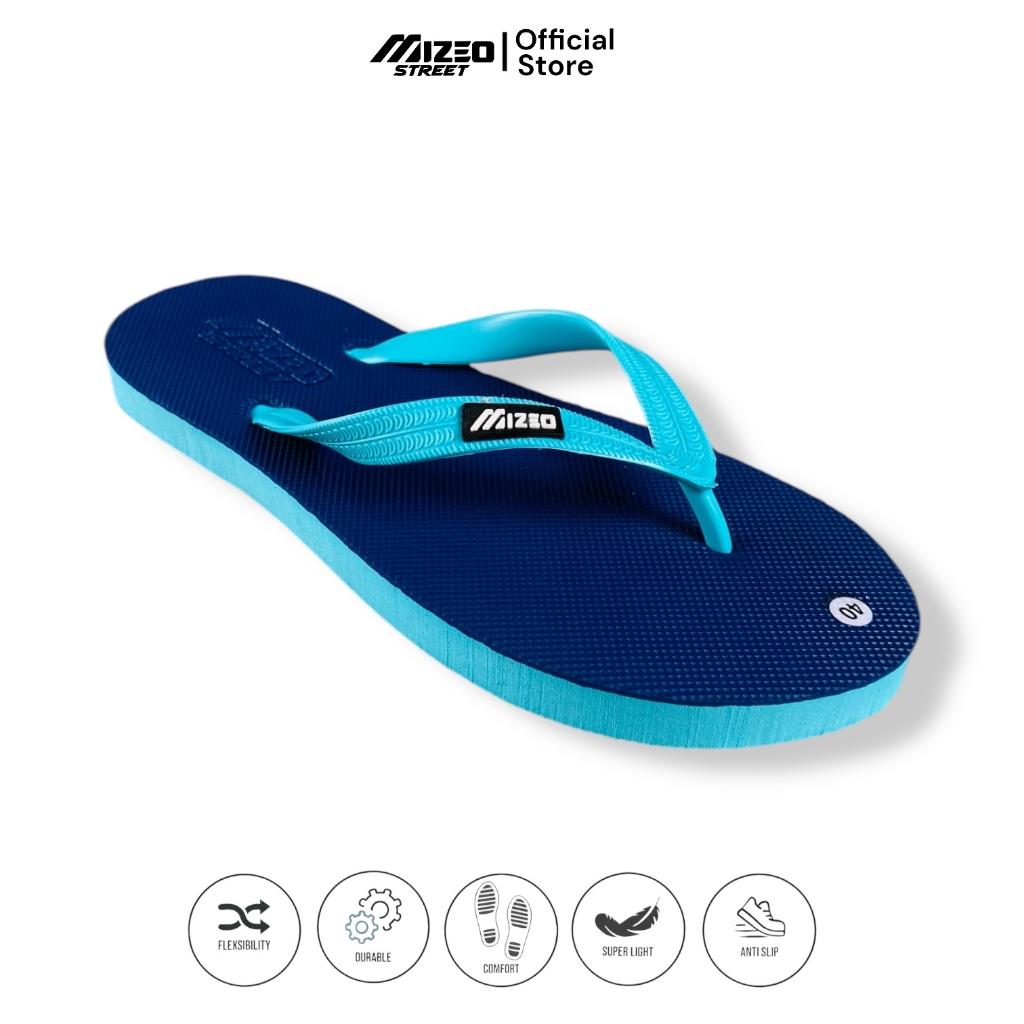 MIZEO STREET Sandal Japit Pria Wanita Rubber Lentur M021 Tosca
