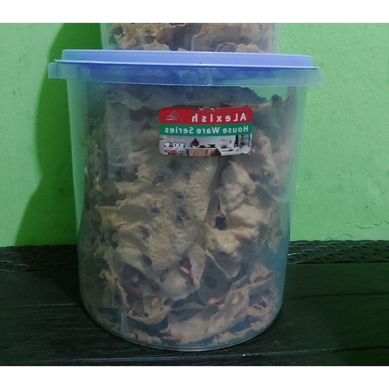 

Peyek Kacang Tanah renyah gurih ukuran 5 liter