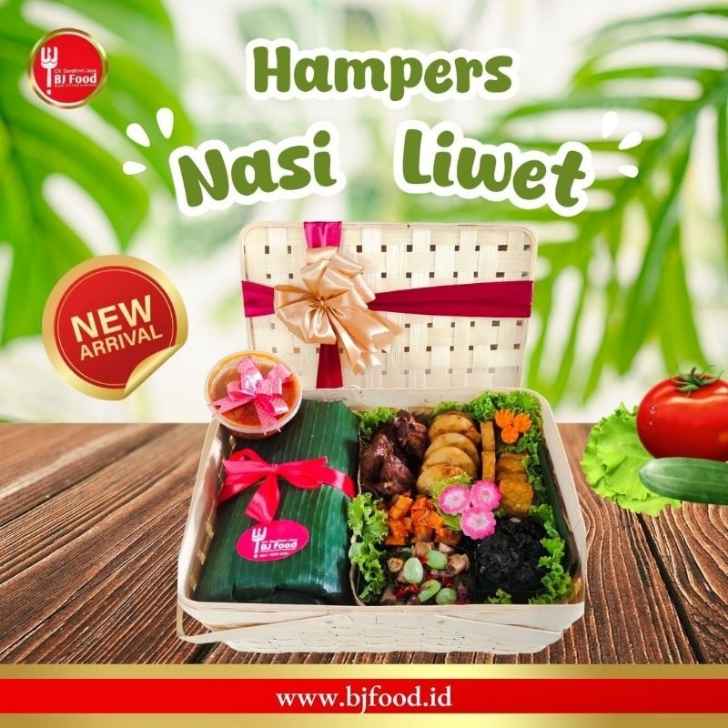 

Hampers Nasi liwet / Nasi Liwet gelar / Nasi Gulung / Nasi liwet gelar hampres / 10 Porsi