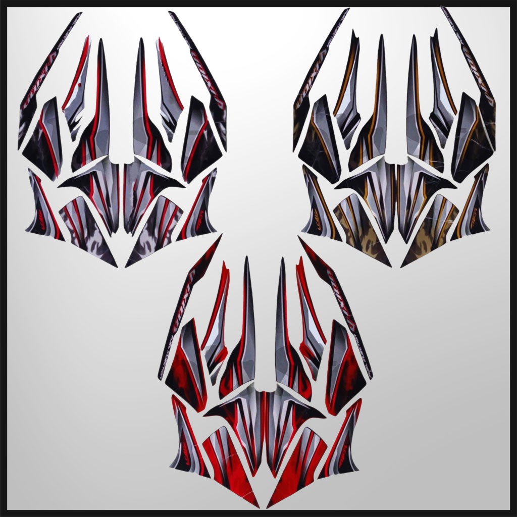 STRIPING STANDART YAMAHA VIXION 2012 STIKER VIXION 2012 LIS BODY VIXION OLD 2012 TERMURAH TERLARIS
