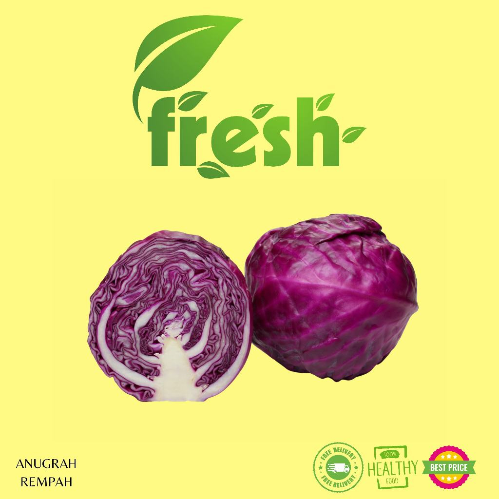 

Kol Unggu FRESH 250 gram - 500 gram Anugrah Rempah