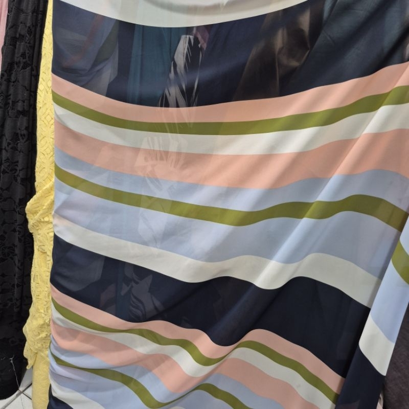 kain ceruti motif garment import-harga persetenggah meter