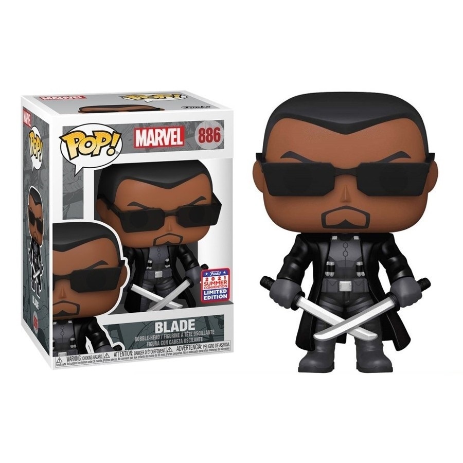 Funko Pop Marvel - Blade SDCC 2021 Summer Convention Exclusive