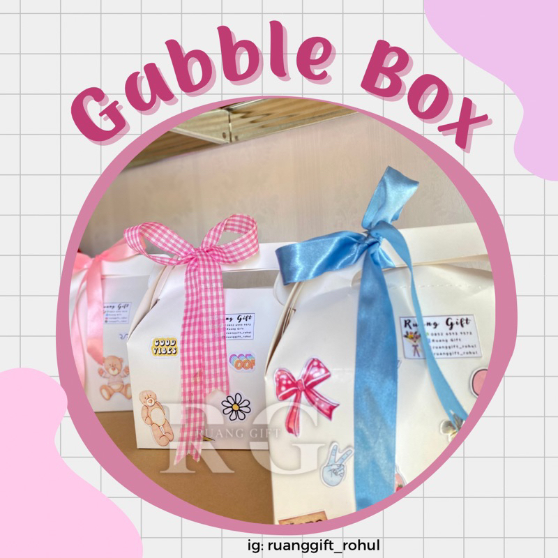 

GABBLE BOX / GIFT BOX / Hadiah wisuda, Ultah, Sempro, Graduation