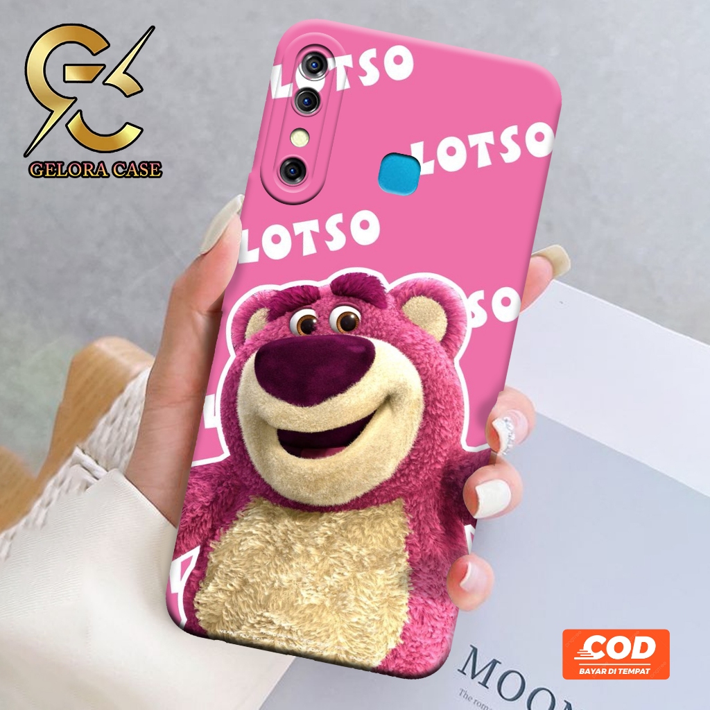 Softcase Infinix Hot 8 - Geloracase - Casing Infinix Hot 8 - Motif case Cartoon -Infinix - Softcase 