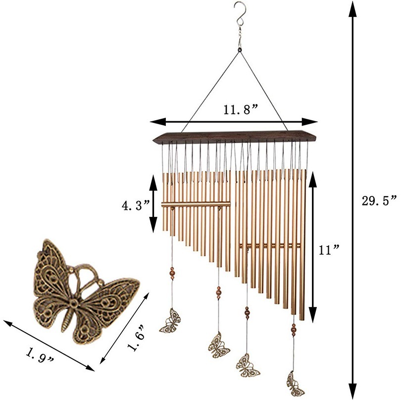 Lonceng Angin Yin Yang Pua Kua Genta Angin Fungling Wind Chime Lonceng Angin Lonceng Genta Angin