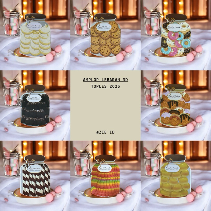 

Amplop Lebaran Toples 2025 || 10 Amplop Siap Pakai