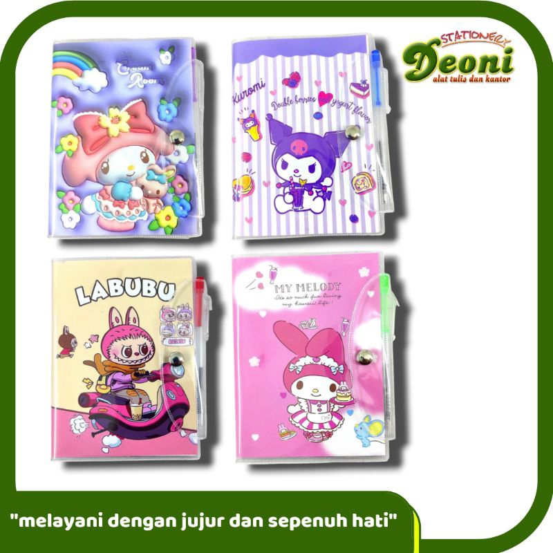 

Notebook Buku A6 100 Lembar - Include Pen