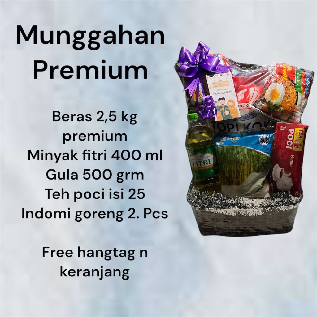 

Paket Parcel Munggahan Premium / Paket Munggah Ekonomis Box Mini