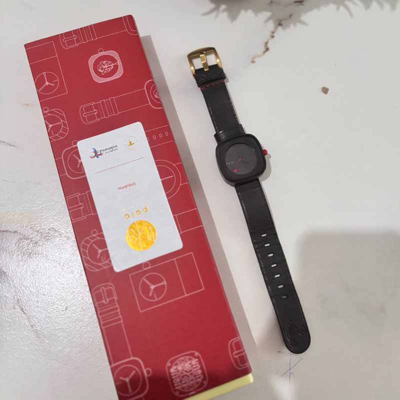 JAM TANGAN KAYU PALA NUSANTARA (PRELOVED)