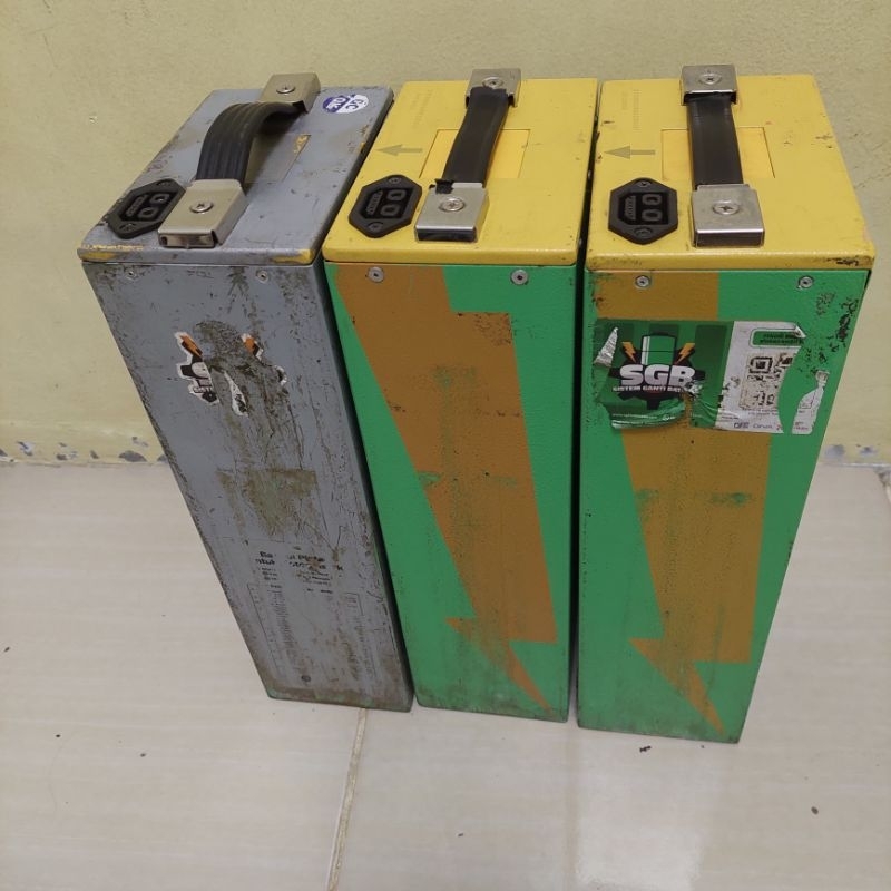 Batre lifepo4 volta 401 virgo mandala eagle cyrus 60V 23AH Abu Abu SGB Like New