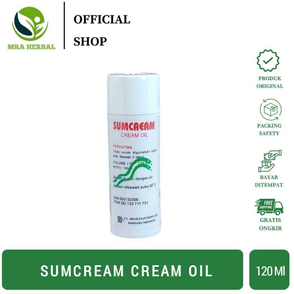 Sumcream Sumbawa Cream | Cream Oil Sumbawa Untuk Pegal-Pegal