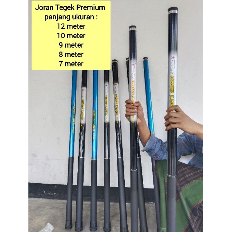 Joran Pancing 8 meter /800cm, Tegek Bendera Sholawat Murah
