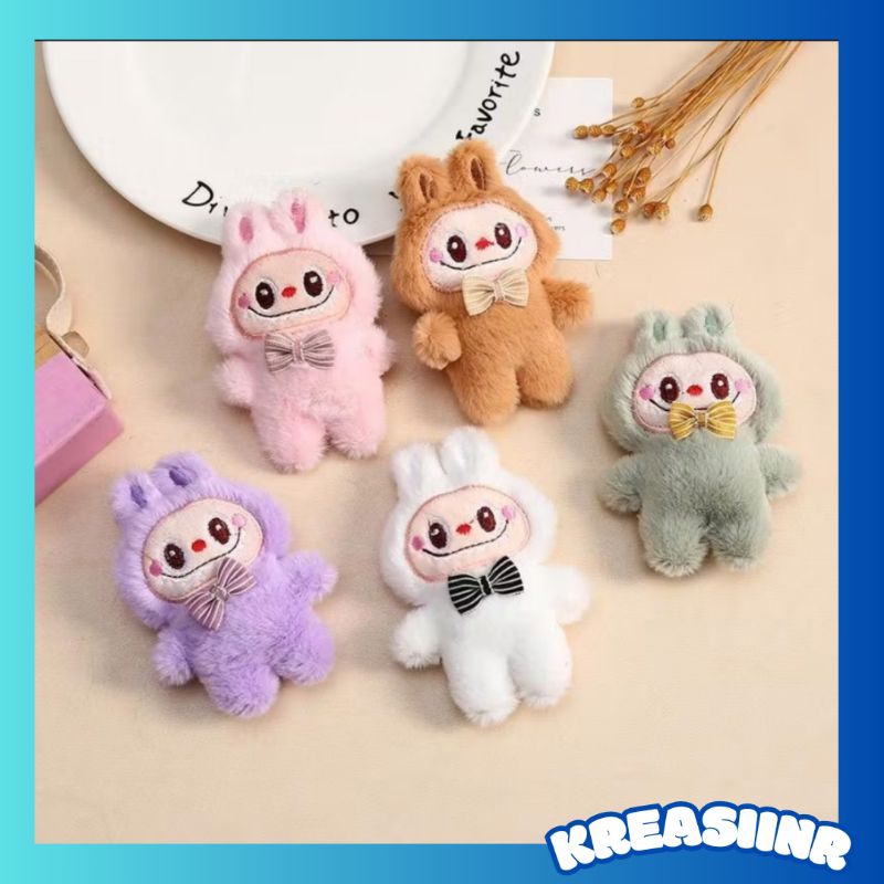 Gantungan Kunci Boneka Labubu / Gantungan Tas Boneka Viral / Labubu