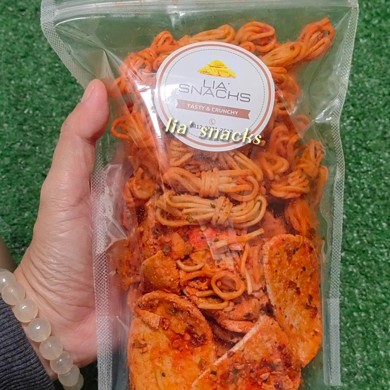 

Mix Produk Mie Gulung + Basreng 1 Rasa | Mie Gulung Viral | Basreng Koin Renyah Viral