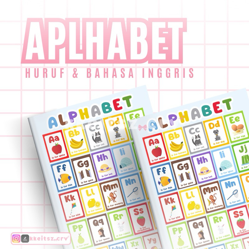 

(SOFT FILE) POSTER ALPHABET ‼️