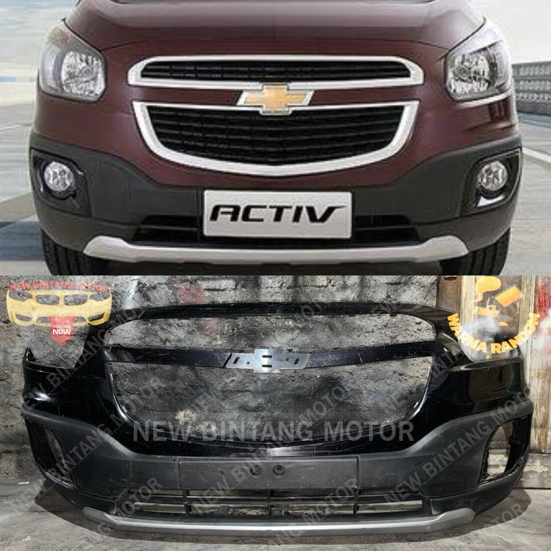 Bumper depan chevrolet spin activ facelift 2015 2018 original