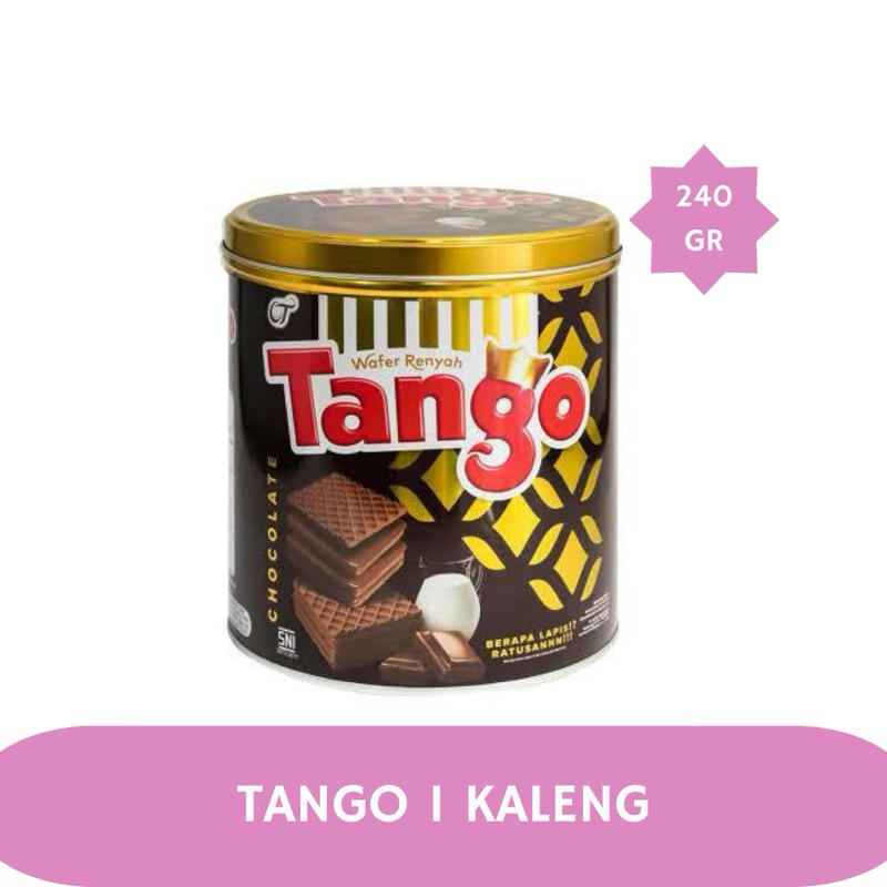 

Wafer Tango chocolate 1 kaleng super murah